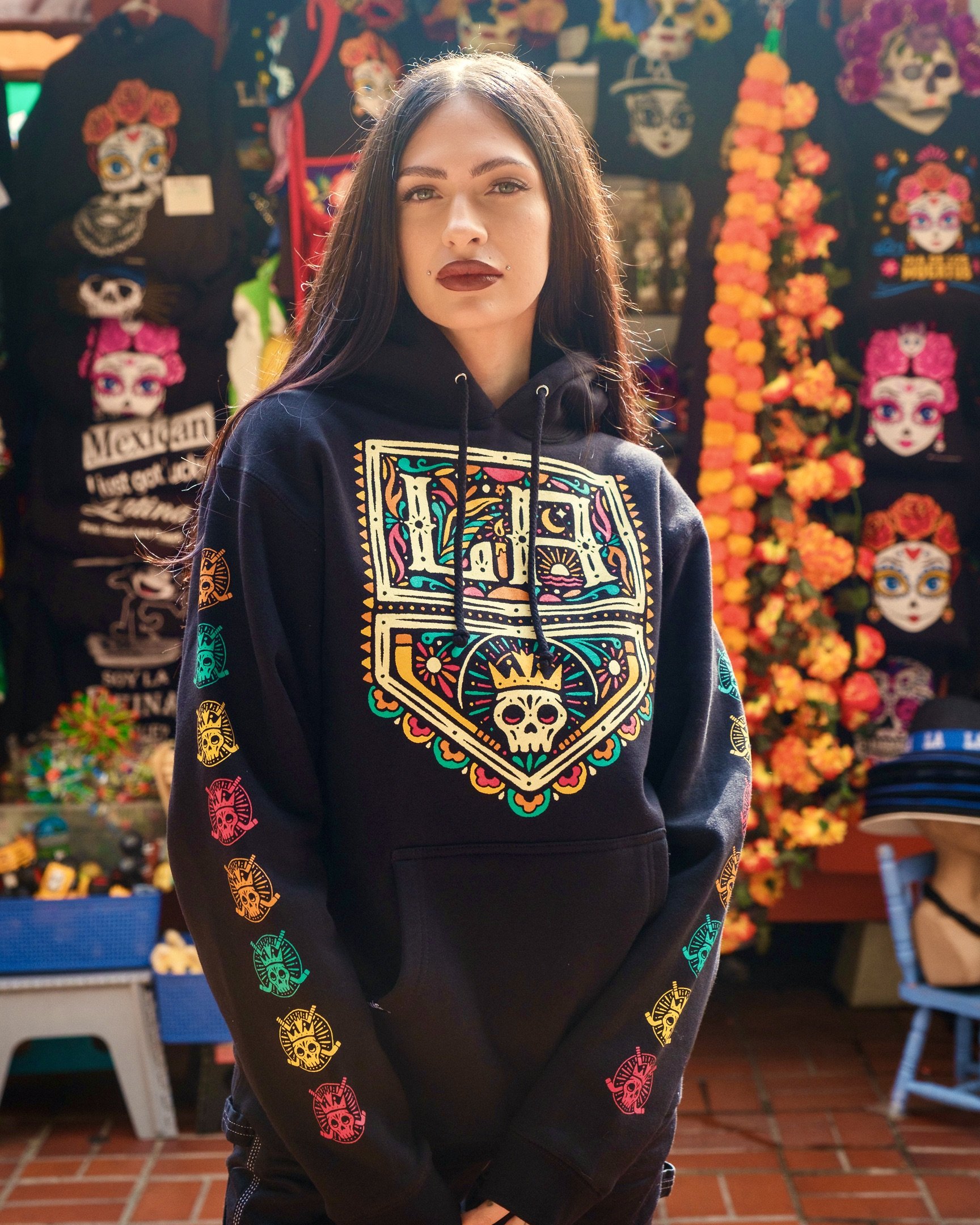 LA Kings Dia de Muertos Jerseys Apparel DKNG